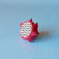 Dragon Fruit Fidget Clicker with Wrist Strap or Keychain