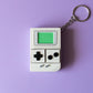 Retro Handheld Console Fidget Clicker with Wrist Strap or Keychain
