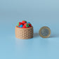 Basket of Berries Fidget Clicker with Wrist Strap or Keychain