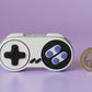 Retro Console Controller Fidget Clicker with Wrist Strap or Keychain
