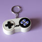 Retro Console Controller Fidget Clicker with Wrist Strap or Keychain