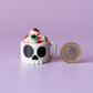 Skull Mug of Eyeballs Halloween Fidget Clicker