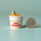 Instant Ramen Noodles Pot Fidget Clicker with Wrist Strap or Keychain