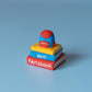 Stack of Books with Backpack - Back to School Fidget Clicker