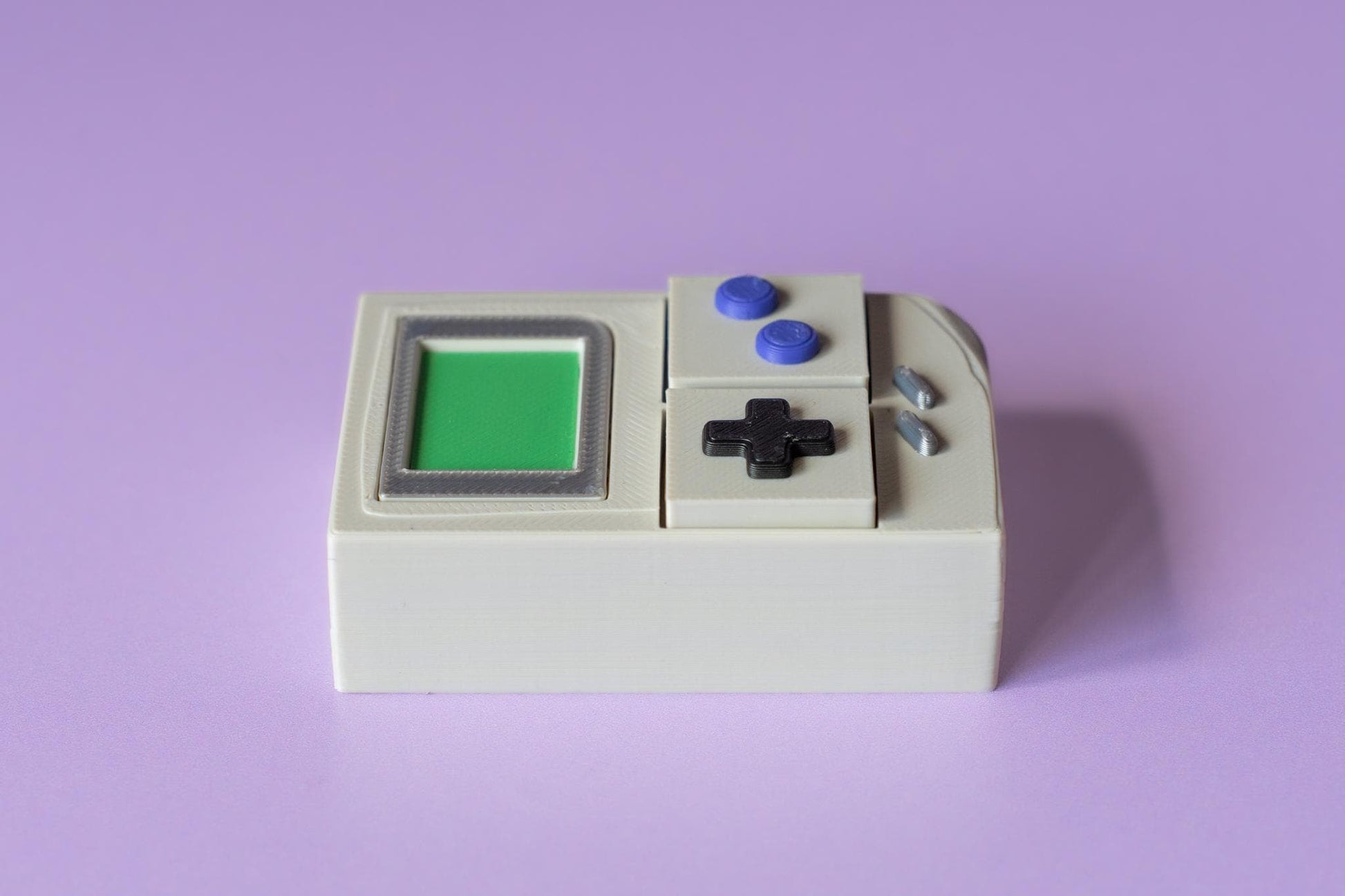 Retro Handheld Console Fidget Clicker with Wrist Strap or Keychain