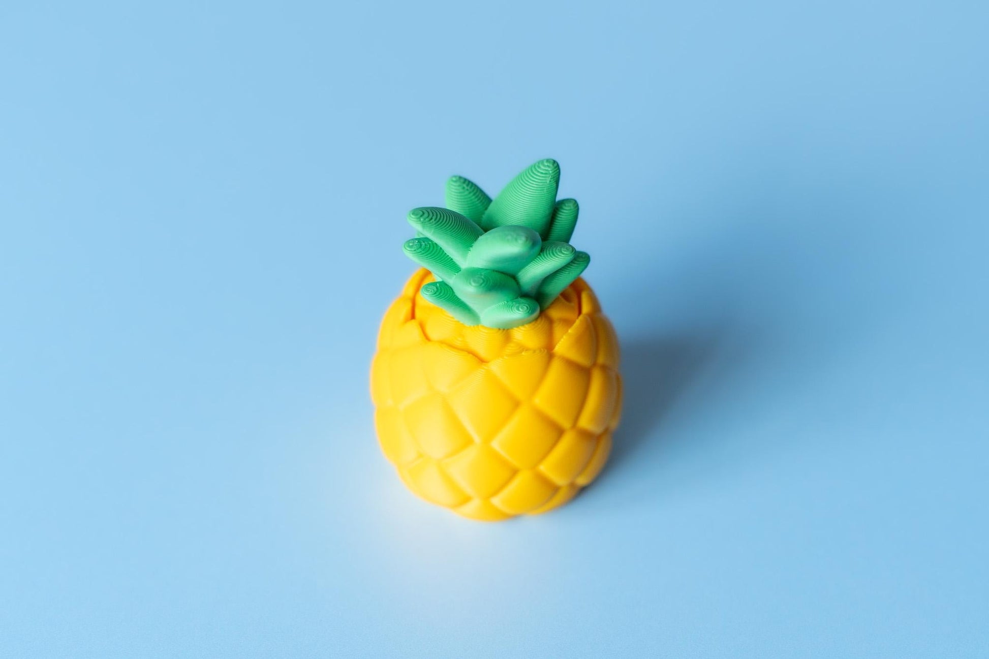 Pineapple Fidget Clicker with Wrist Strap or Keychain