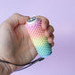Spiked Sensory Roller with Textured Clicker Top & Wrist Strap - 4 Colours!