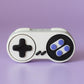 Retro Console Controller Fidget Clicker with Wrist Strap or Keychain