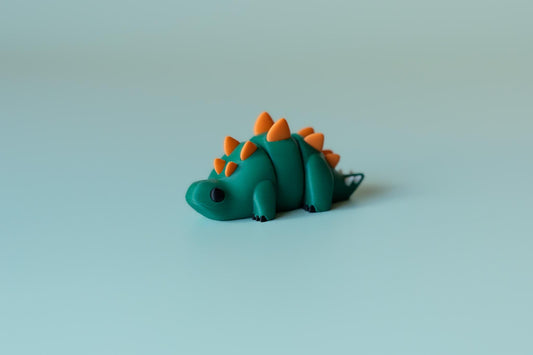 Stegosaurus Dinosaur Articulated Flexi Fidget