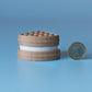 Waffle Ice Cream Sandwich Clicker with Wrist Strap or Keychain