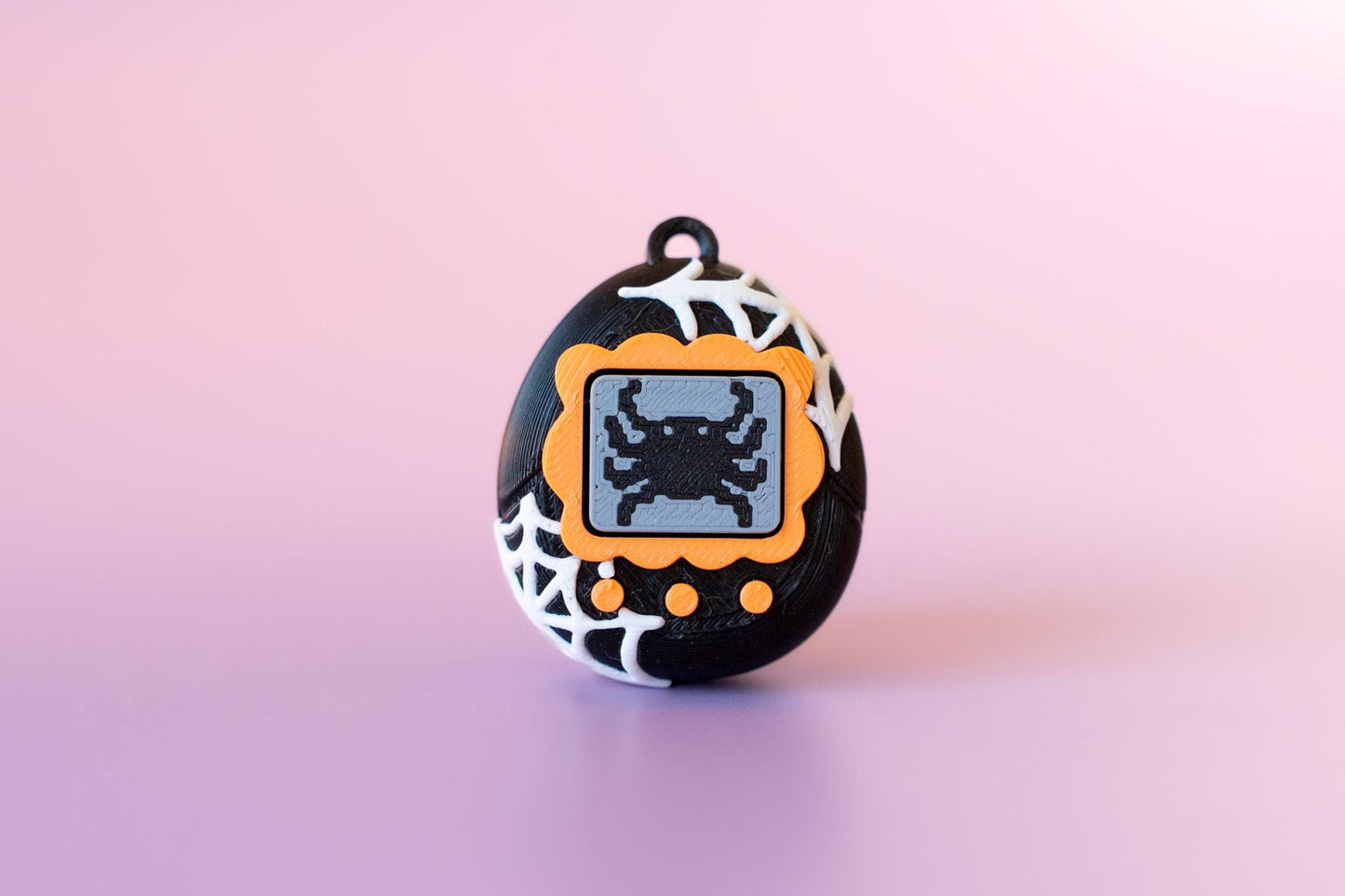 90's Virtual Pet "V-Pet" Fidget Clickers with Wrist Strap or Keychain (Spooky Series)