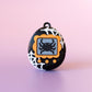 90's Virtual Pet "V-Pet" Fidget Clickers with Wrist Strap or Keychain (Spooky Series)
