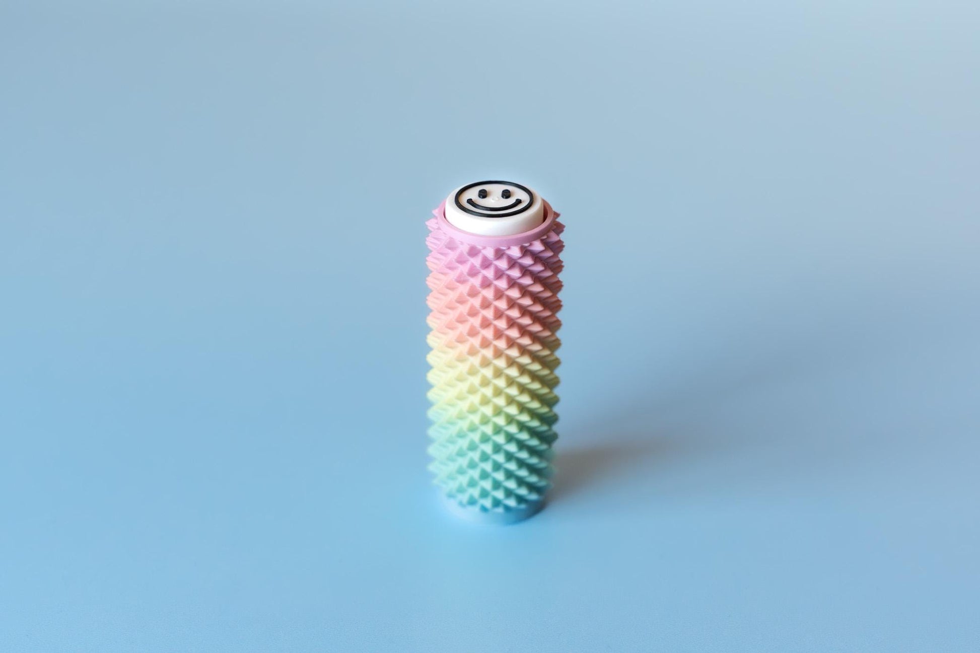 Spiked Sensory Roller with Textured Clicker Top & Wrist Strap