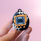 90's Virtual Pet "V-Pet" Fidget Clickers with Wrist Strap or Keychain (Spooky Series)