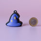 Witch's Hat Spooky Halloween Fidget Clicker with Wrist Strap or Keychain