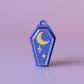 Coffin Spooky Halloween Fidget Clickers with Wrist Strap or Keychain