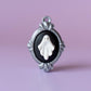 Antique Frames Spooky Halloween Fidget Clickers with Wrist Strap or Keychain