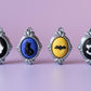 Antique Frames Spooky Halloween Fidget Clickers with Wrist Strap or Keychain