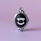Antique Frames Spooky Halloween Fidget Clickers with Wrist Strap or Keychain