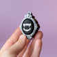 Antique Frames Spooky Halloween Fidget Clickers with Wrist Strap or Keychain