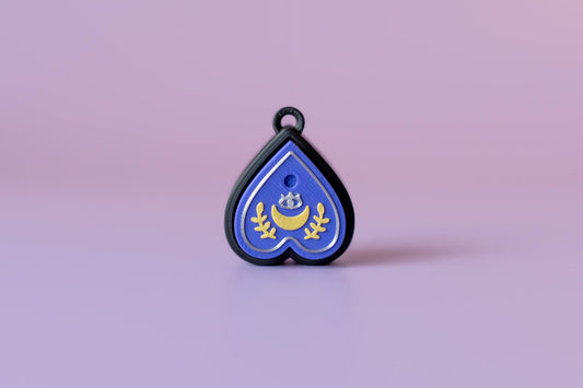 Planchette Spooky Halloween Fidget Clicker with Wrist Strap or Keychain