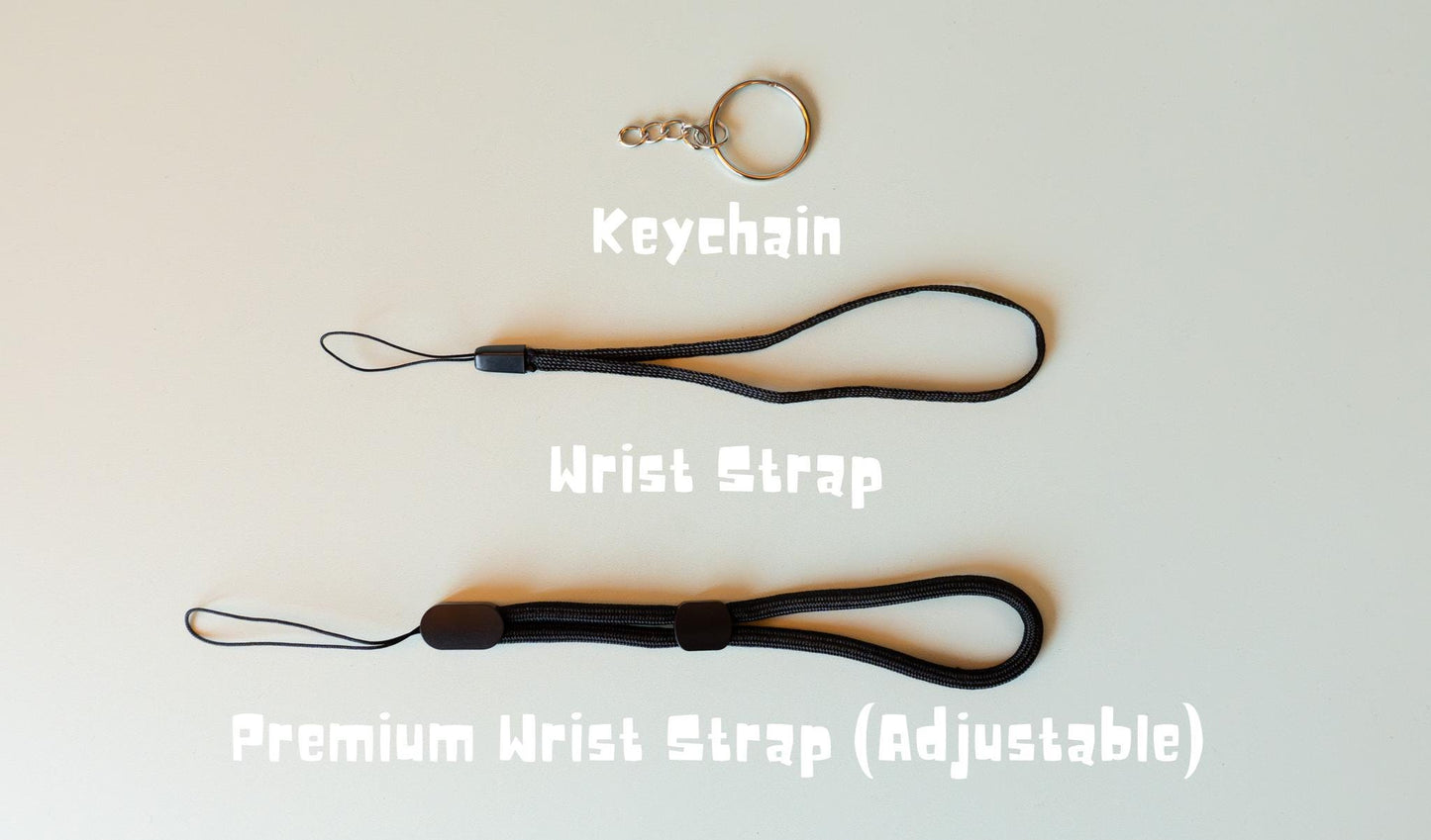 Sack of Coffee Beans Fidget Clicker with Wrist Strap or Keychain