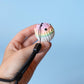 Pufferfish Spiked Sensory Tool with Wrist Strap or Keychain