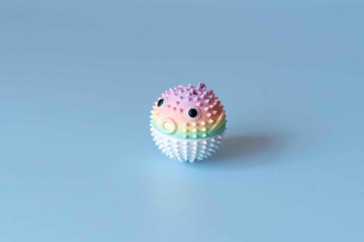 Pufferfish Spiked Sensory Tool with Wrist Strap or Keychain