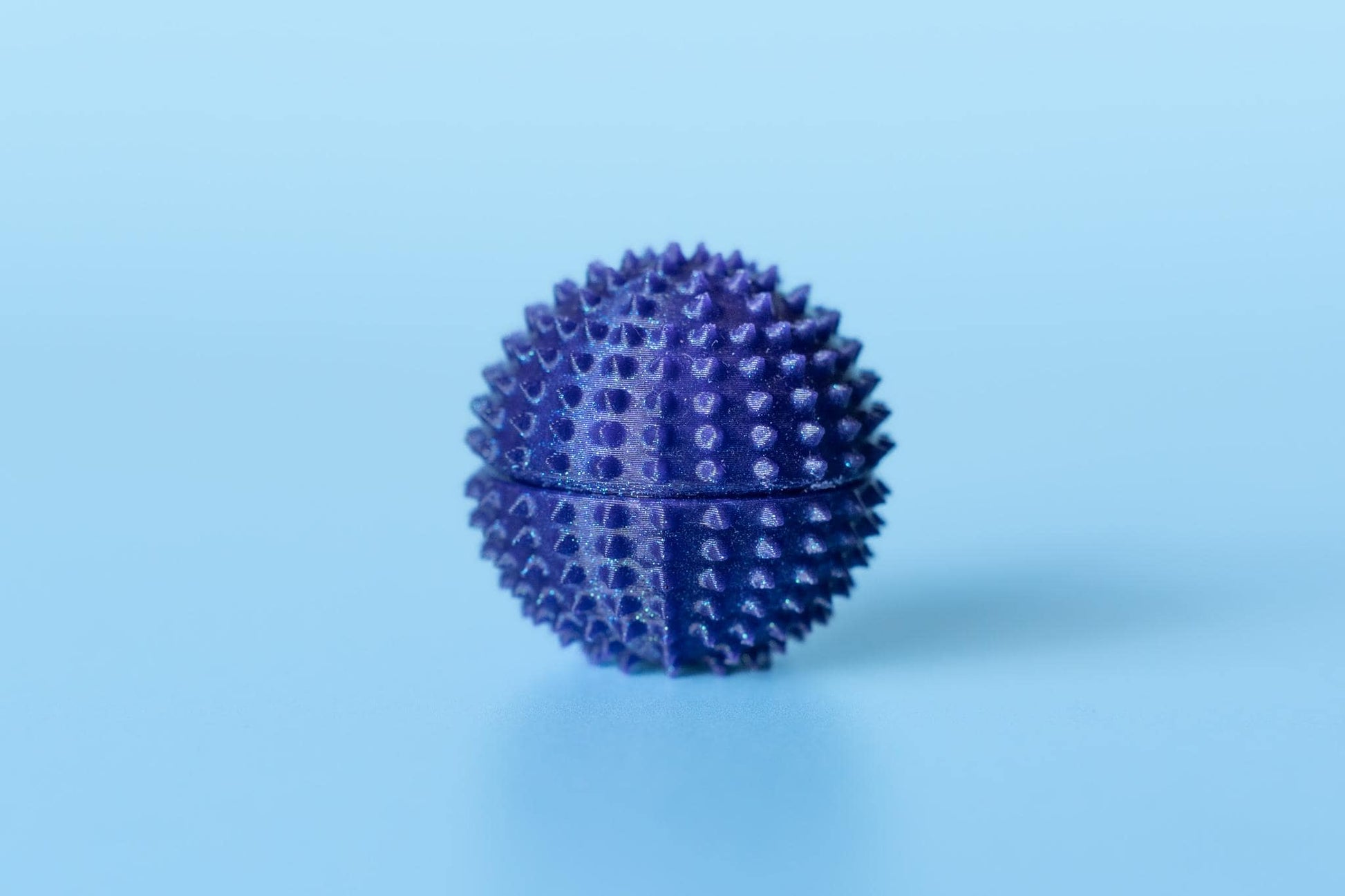 Spiked Sphere Sensory Tool with Wrist Strap or Keychain