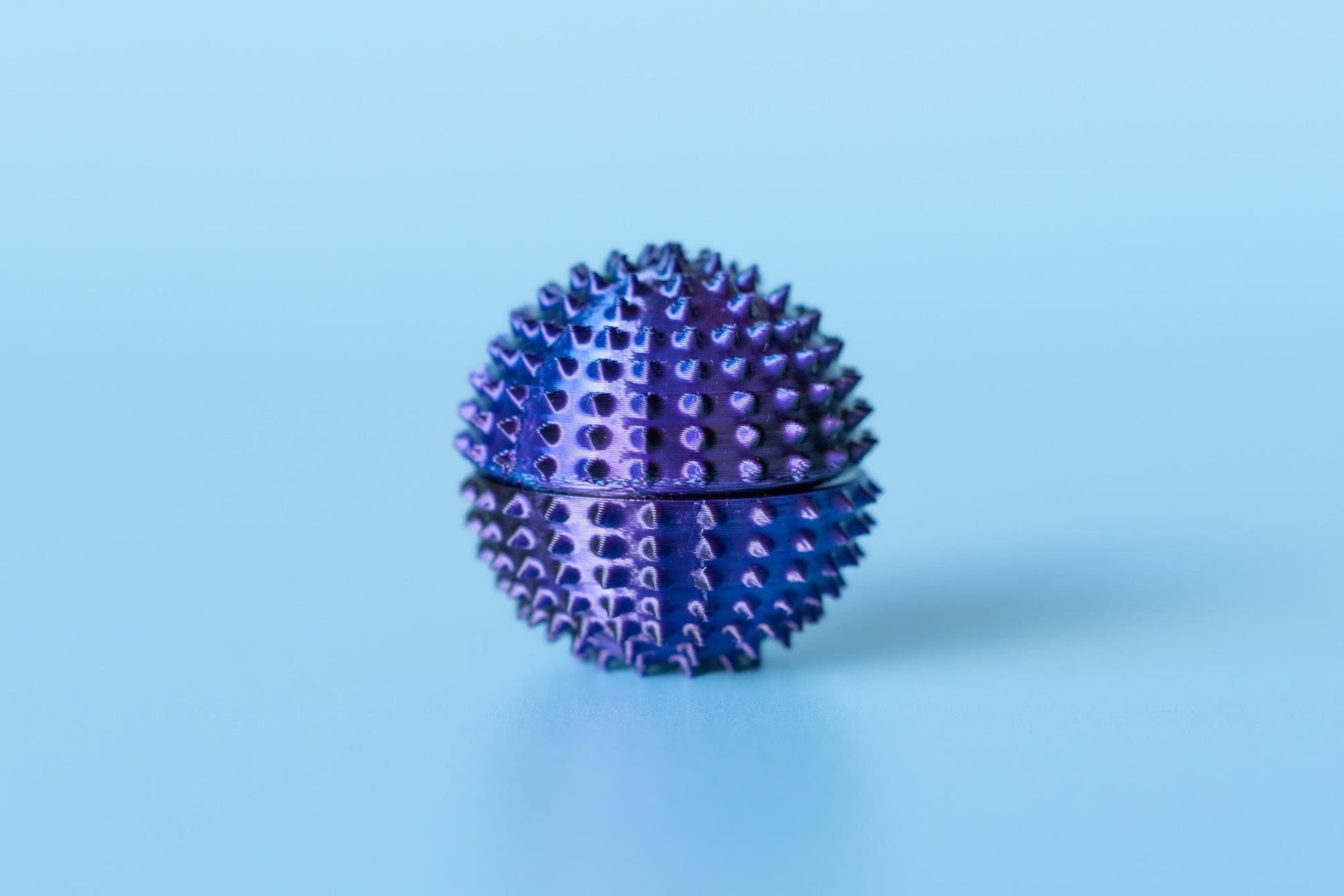 Spiked Sphere Sensory Tool with Wrist Strap or Keychain