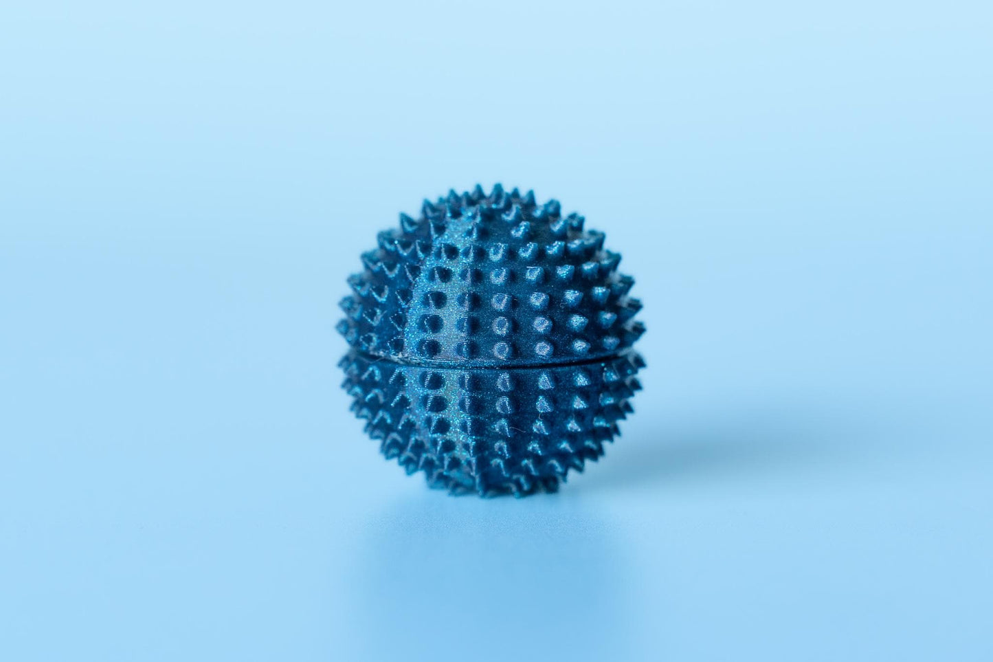Spiked Sphere Sensory Tool with Wrist Strap or Keychain