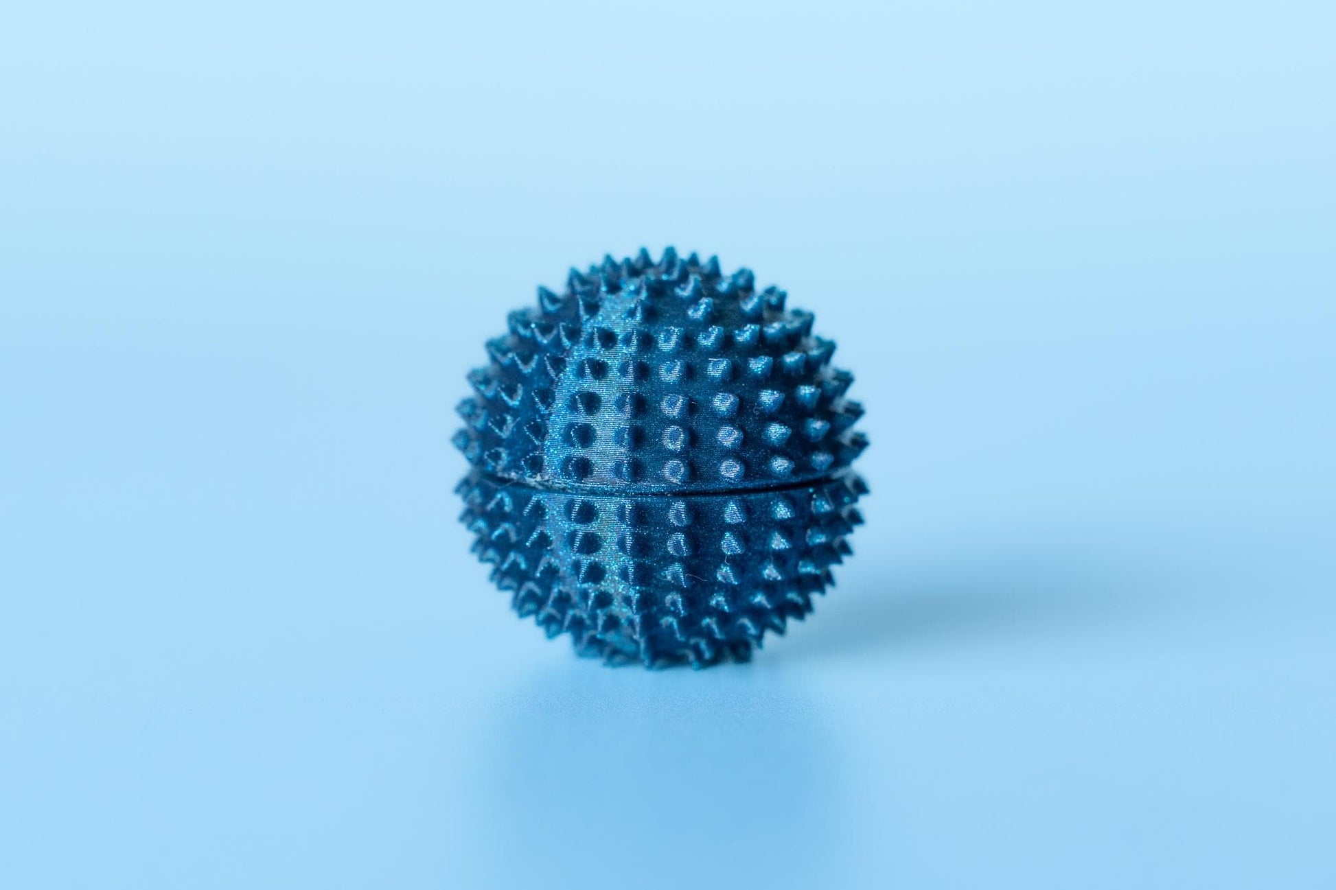 Spiked Sphere Sensory Tool with Wrist Strap or Keychain