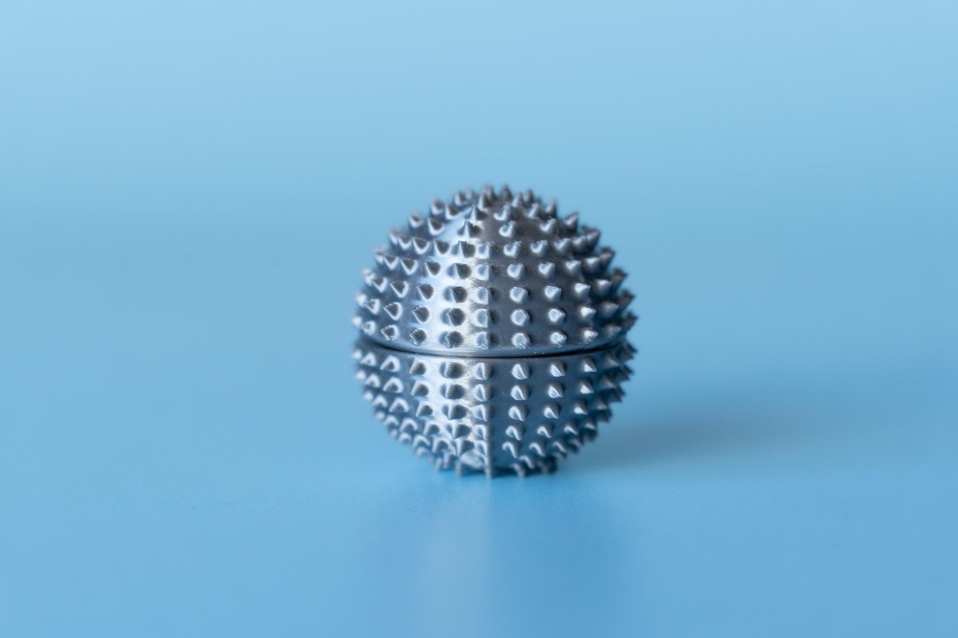Spiked Sphere Sensory Tool with Wrist Strap or Keychain