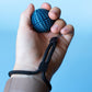Spiked Sphere Sensory Tool with Wrist Strap or Keychain