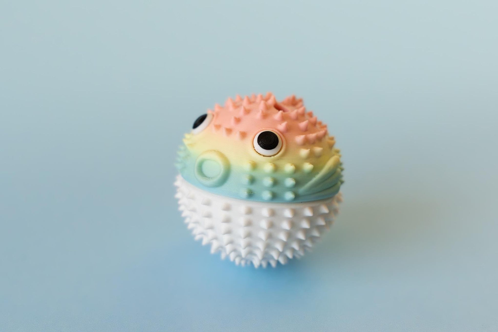 Pufferfish Spiked Sensory Tool with Wrist Strap or Keychain