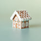 Gingerbread House Festive Fidget Clicker with Wrist Strap or Keychain