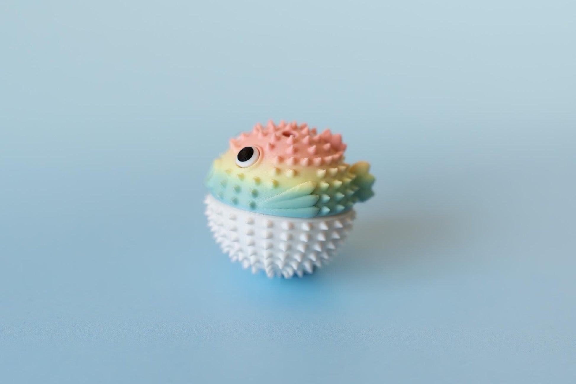 Pufferfish Spiked Sensory Tool with Wrist Strap or Keychain