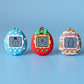 90's Virtual Pet "V-Pet" Fidget Clickers with Wrist Strap or Keychain (Festive Series)
