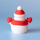 Snowman Festive Fidget Clicker with Wrist Strap or Keychain