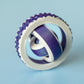 Gyro Fidget Spinner with Soft Spiked Textured Edge