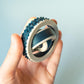 Gyro Fidget Spinner with Soft Spiked Textured Edge