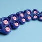Tentacle Tactile Flexi Fidget with Wrist Strap or Keychain