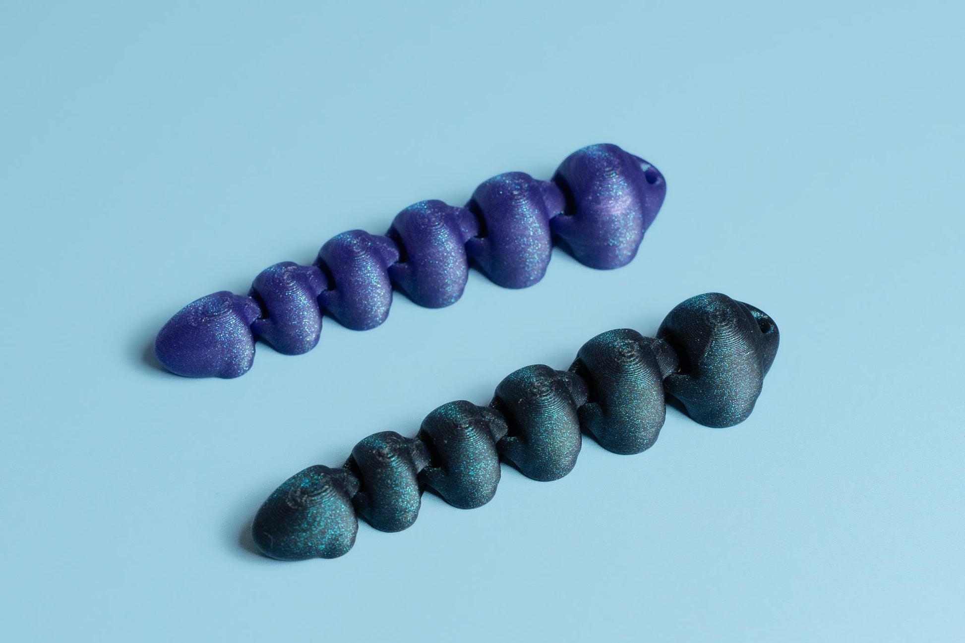 Tentacle Tactile Flexi Fidget with Wrist Strap or Keychain