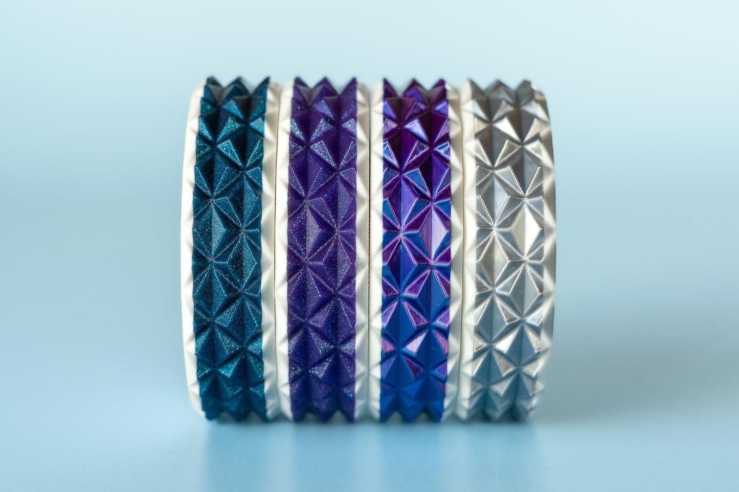 Gyro Fidget Spinner with Soft Spiked Textured Edge
