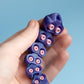 Tentacle Tactile Flexi Fidget with Wrist Strap or Keychain