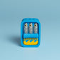 Sardine's Tin Fidget Clicker with Wrist Strap or Keychain
