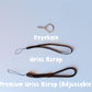 Egg & Bacon in Frying Pan Fidget Clicker with Wrist Strap or Keychain