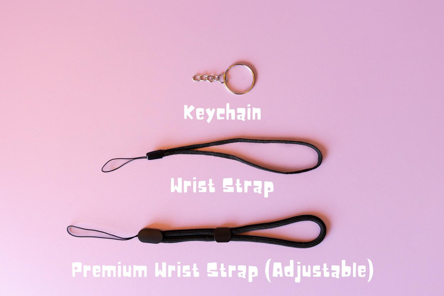 Waffle Stack with Fruit & Whipped Cream Fidget Clicker with Wrist Strap or Keychain
