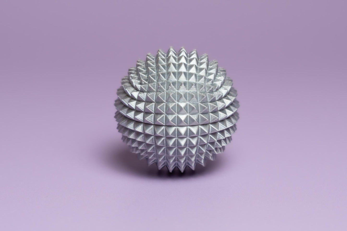 Spiked Sensory Rainbow Fidget Sphere - Palm Sized Sensory Stim Tool
