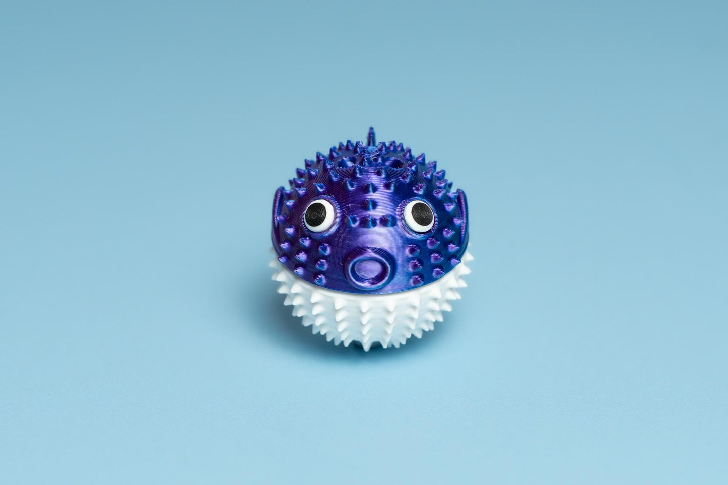 Pufferfish Spiked Sensory Tool with Wrist Strap or Keychain